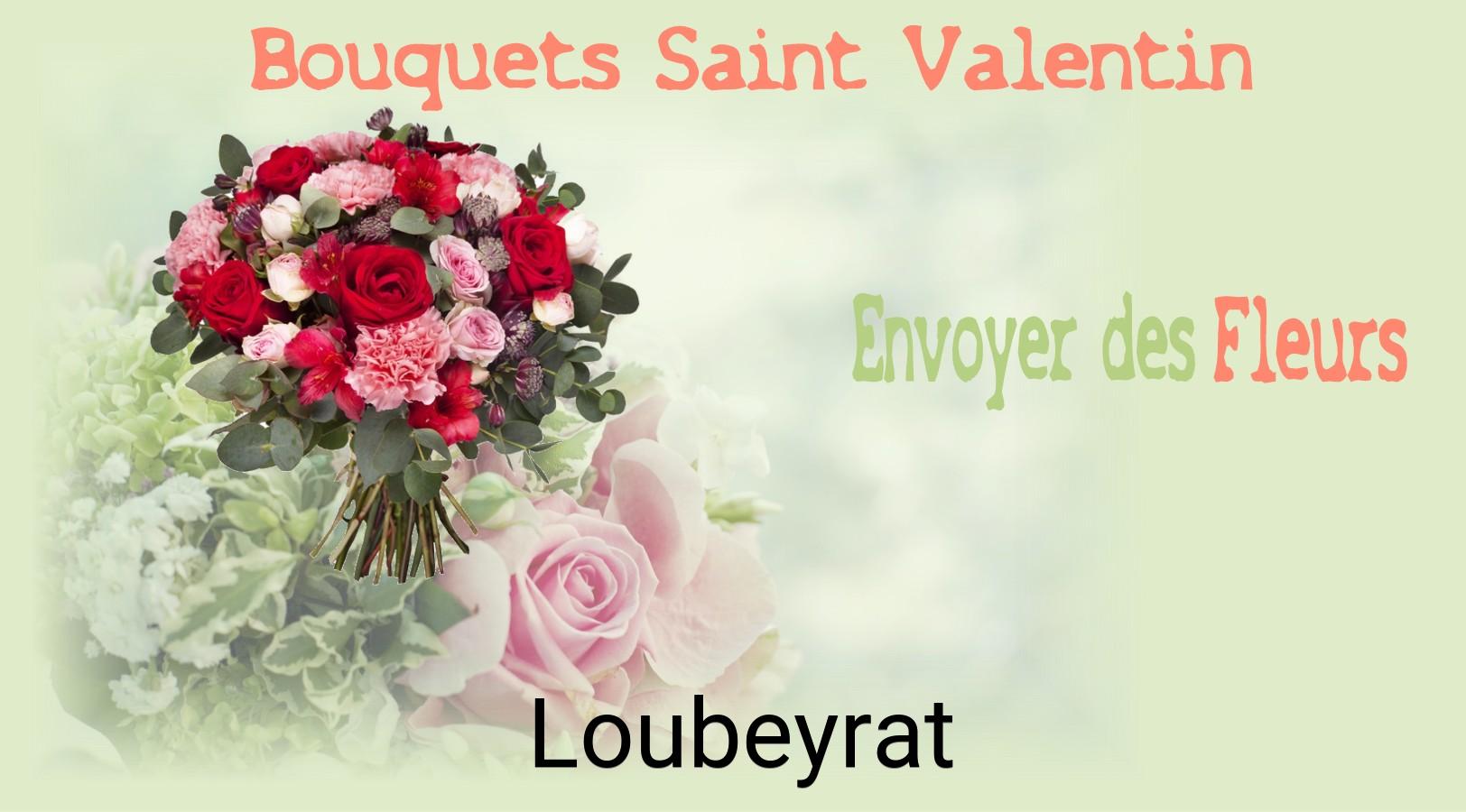 Roses de Saint-Valentin livrées à Loubeyrat